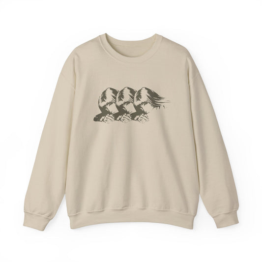 Three Janes | sand crewneck sweatshirt