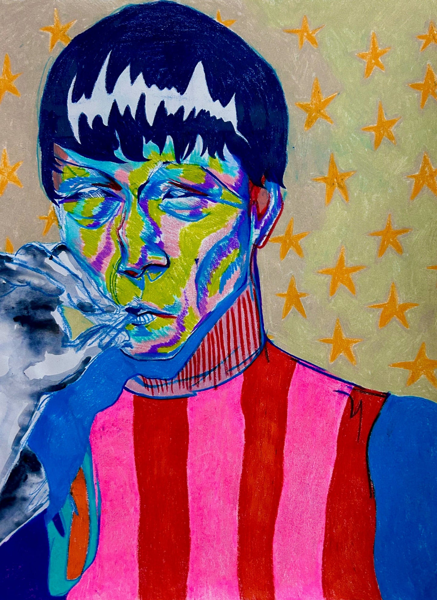 Smokin' and Afraid | Print